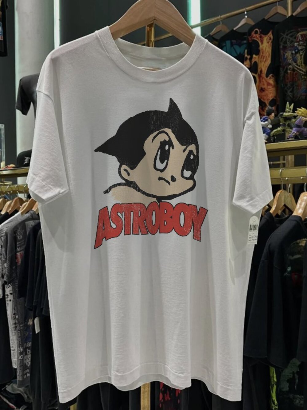 90S Astro Boy White Tee